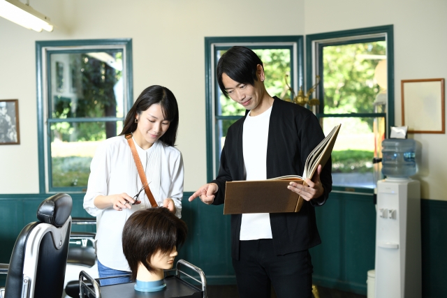 身だしなみ評価の絵