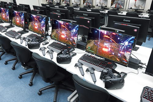 国内最大・最高レベルの実習設備