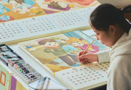 デザイン分野　イラストレーション領域