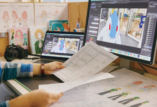 デザイン分野　アニメーション領域