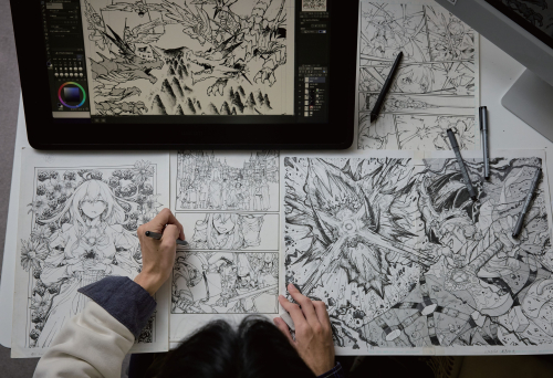 マンガ・コミックアート分野　マンガ領域