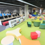 学びを支援する学内の施設が充実。