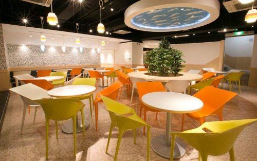 学生が集う憩いの場