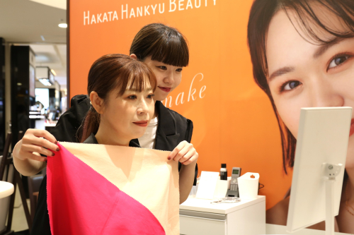 人気商業施設のビューティーイベントに参加！ 先生