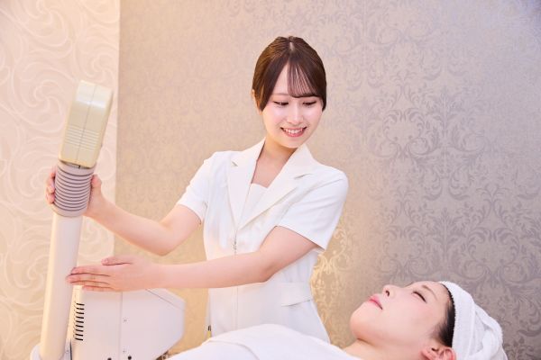 ボディエステを行う学生