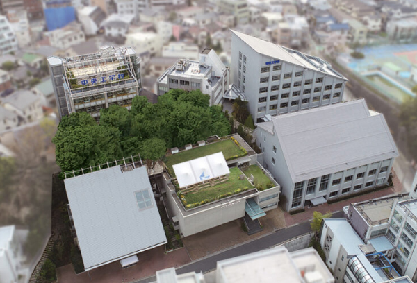 キャンパスの写真