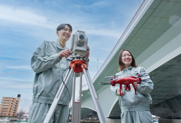 実習中の学生１