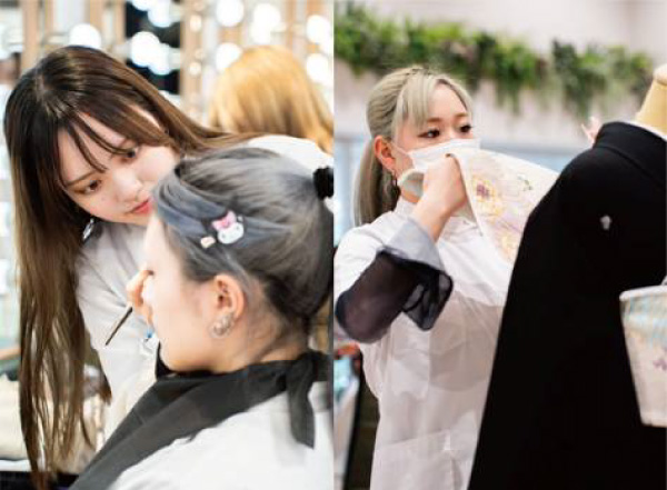 ２人の女子生徒画像