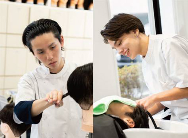 ２人の男子生徒の画像