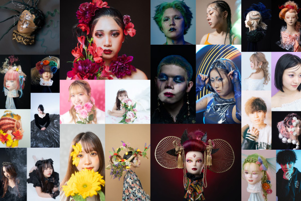 様々なヘアスタイル