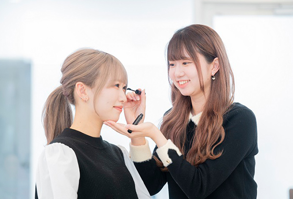 実習中の学生１